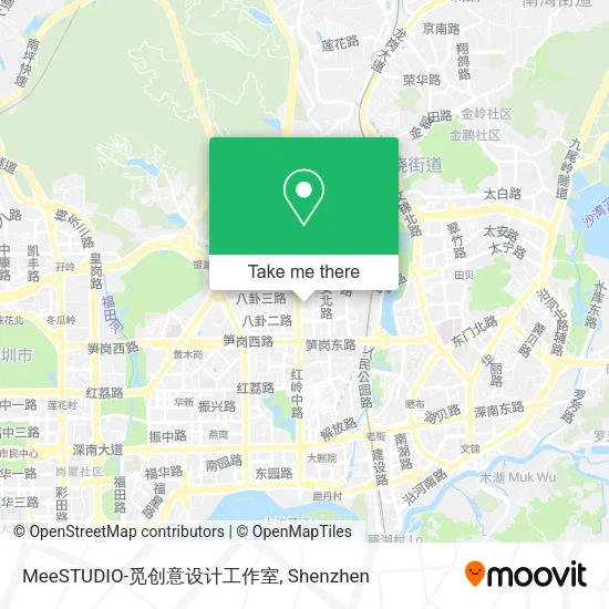 MeeSTUDIO-觅创意设计工作室 map