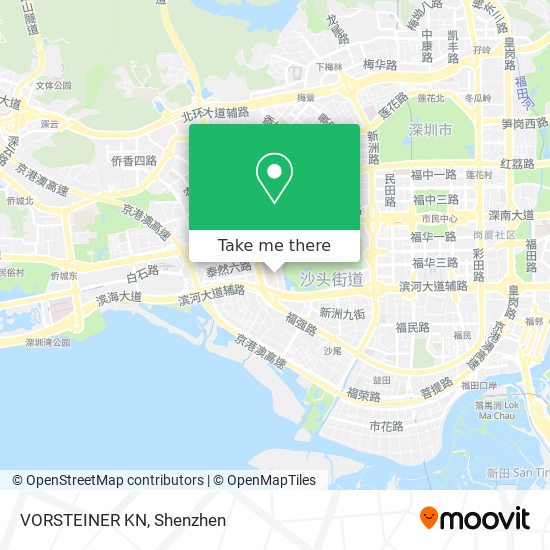 VORSTEINER KN map
