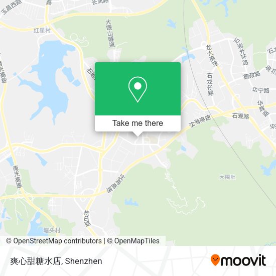 爽心甜糖水店 map