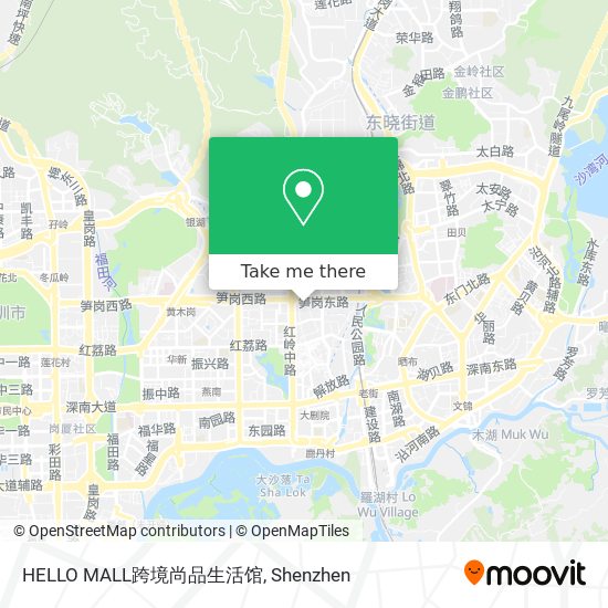 HELLO MALL跨境尚品生活馆 map