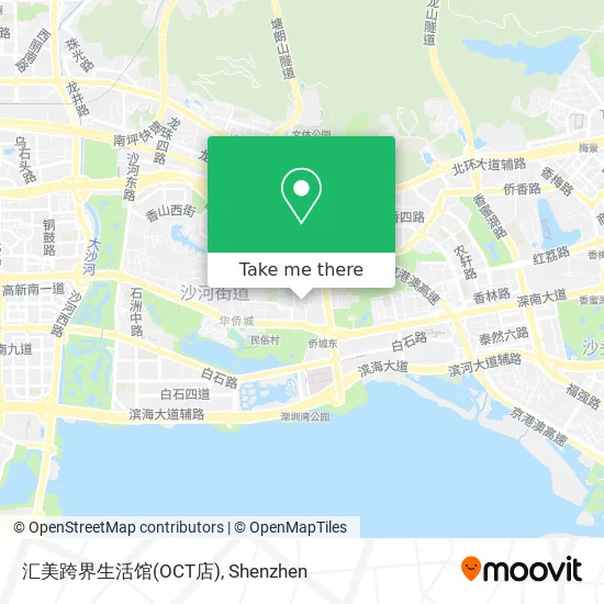 汇美跨界生活馆(OCT店) map