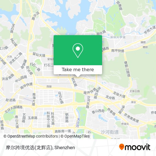 摩尔跨境优选(龙辉店) map