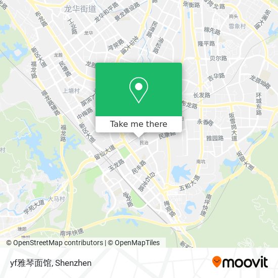 yf雅琴面馆 map