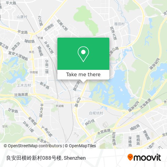 良安田横岭新村088号楼 map