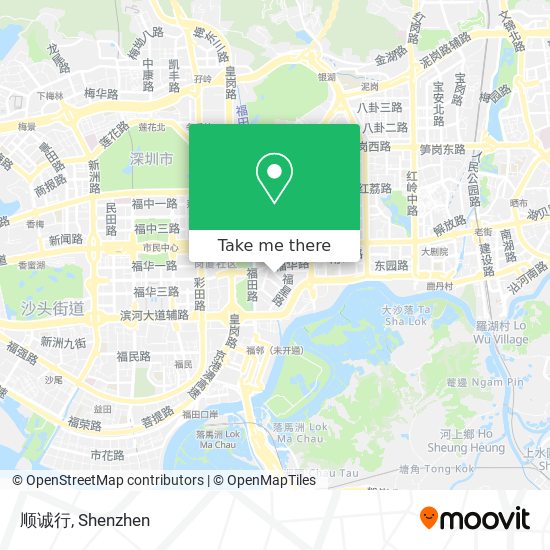 顺诚行 map