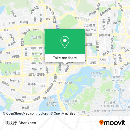 顺诚行 map