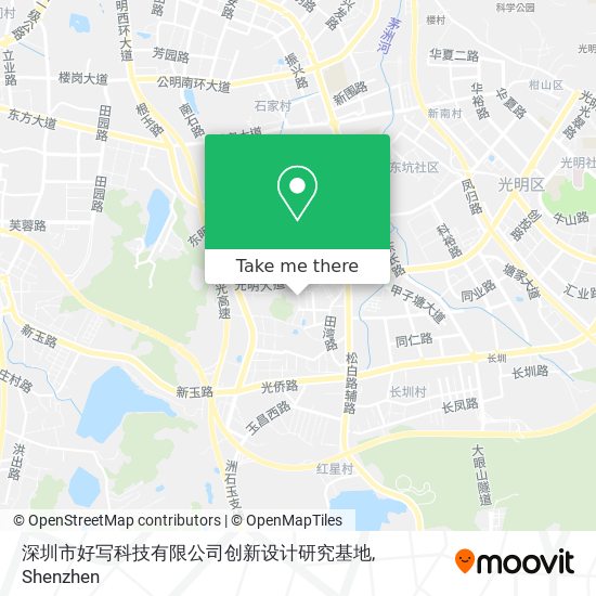 深圳市好写科技有限公司创新设计研究基地 map