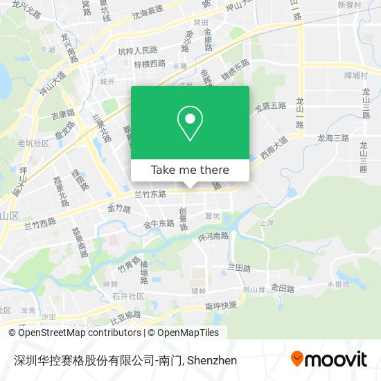 深圳华控赛格股份有限公司-南门 map