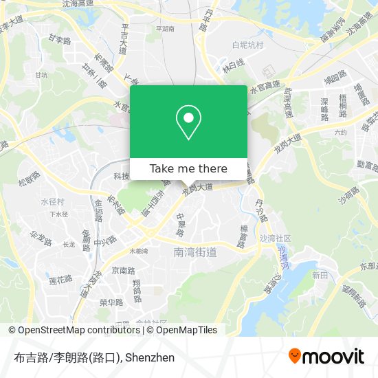 布吉路/李朗路(路口) map