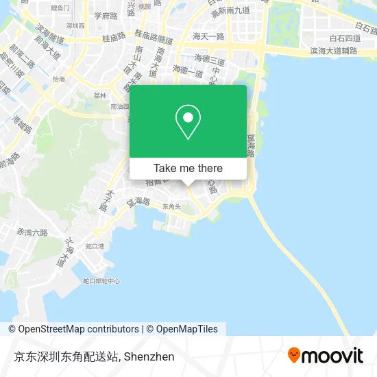 京东深圳东角配送站 map