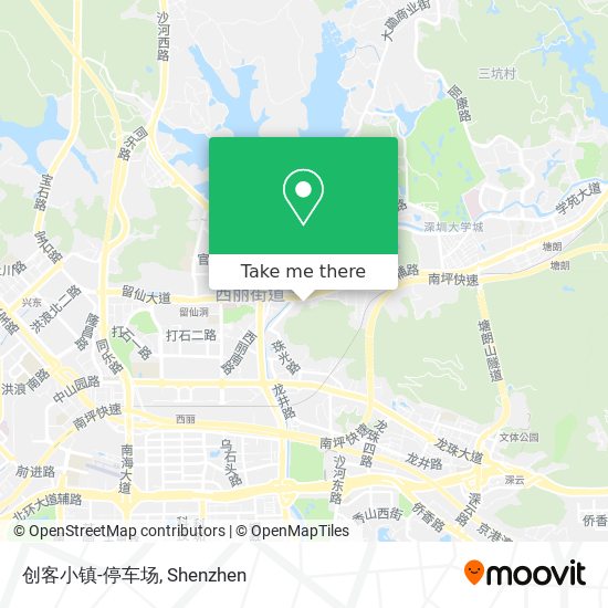 创客小镇-停车场 map