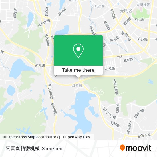 宏富秦精密机械 map