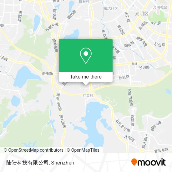 陆陆科技有限公司 map