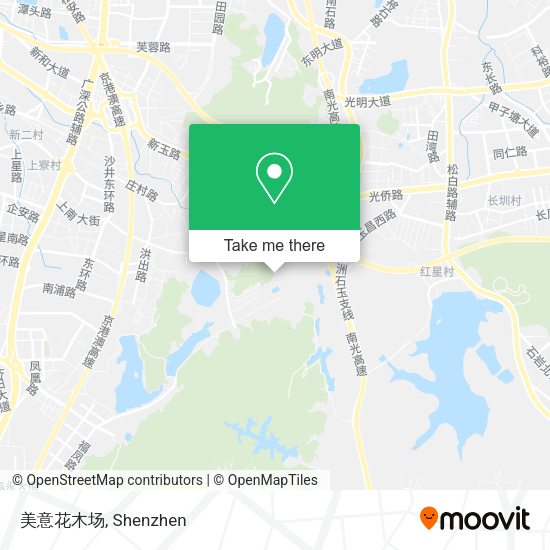 美意花木场 map