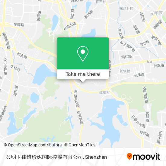 公明玉律维珍妮国际控股有限公司 map