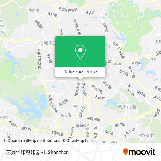 艺兴丝印移印器材 map