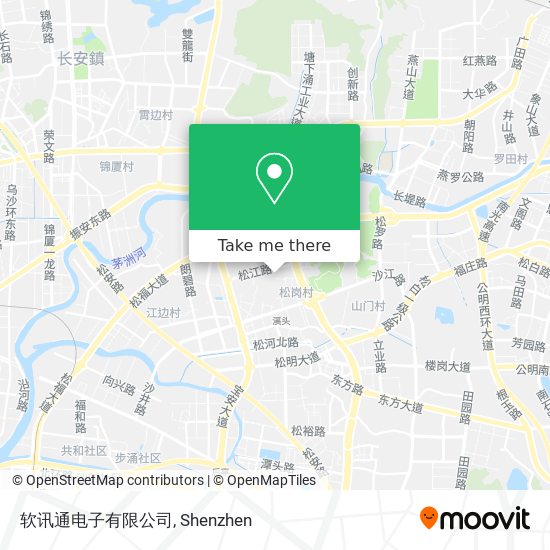 软讯通电子有限公司 map