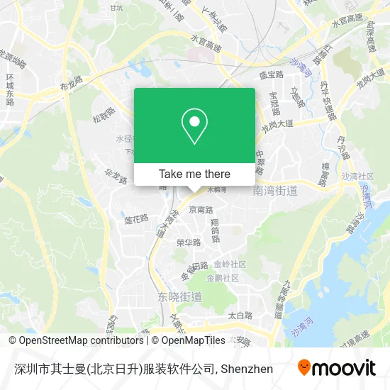 深圳市其士曼(北京日升)服装软件公司 map