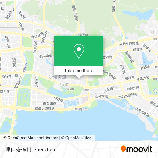 康佳苑-东门 map