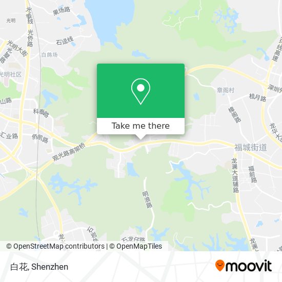 白花 map