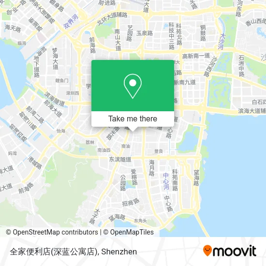 全家便利店(深蓝公寓店) map
