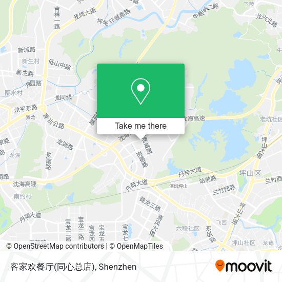 客家欢餐厅(同心总店) map