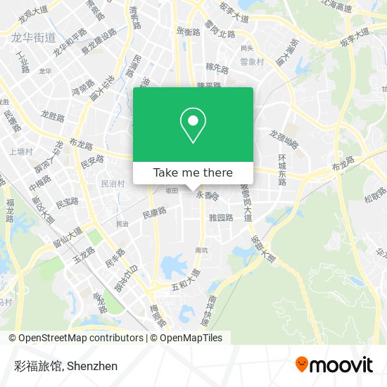 彩福旅馆 map