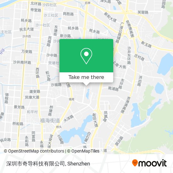 深圳市奇导科技有限公司 map