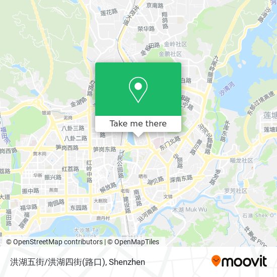 洪湖五街/洪湖四街(路口) map