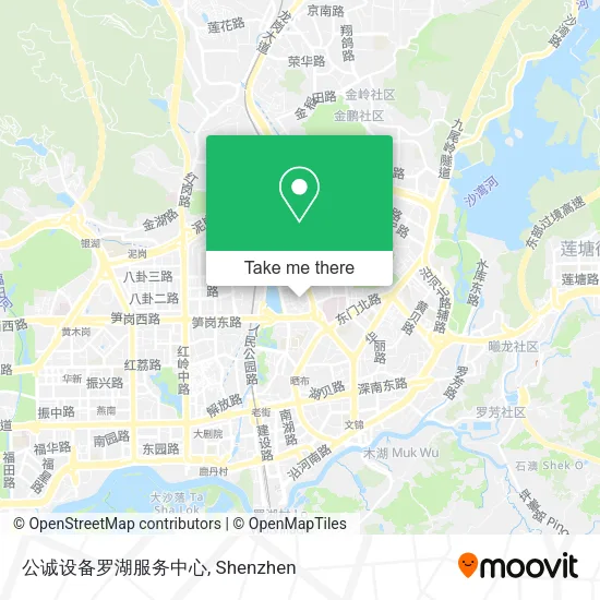 公诚设备罗湖服务中心 map