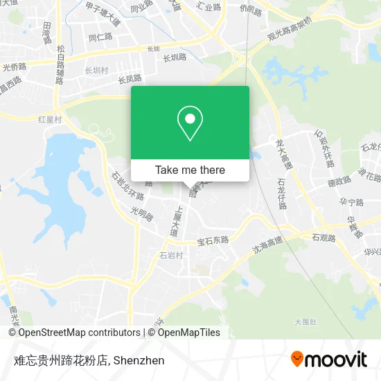 难忘贵州蹄花粉店 map