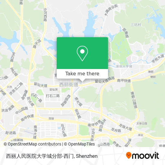 西丽人民医院大学城分部-西门 map