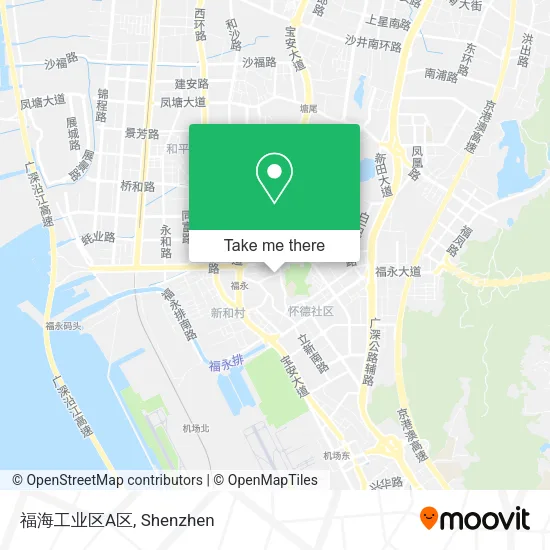 福海工业区A区 map