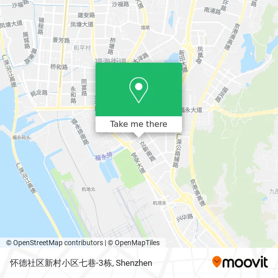 怀德社区新村小区七巷-3栋 map