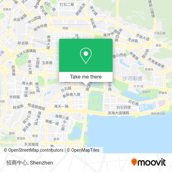 招商中心 map