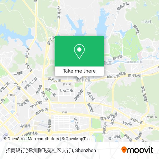 招商银行(深圳腾飞苑社区支行) map
