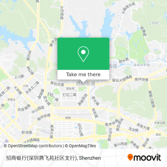 招商银行(深圳腾飞苑社区支行) map