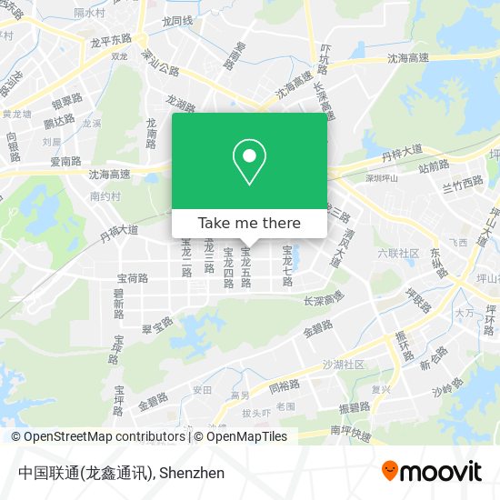 中国联通(龙鑫通讯) map