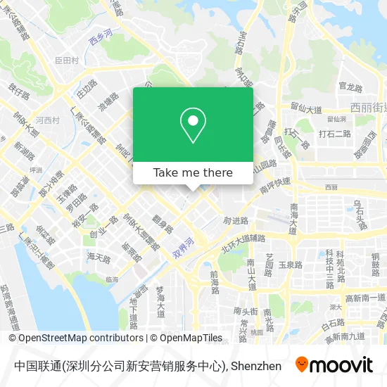 中国联通(深圳分公司新安营销服务中心) map