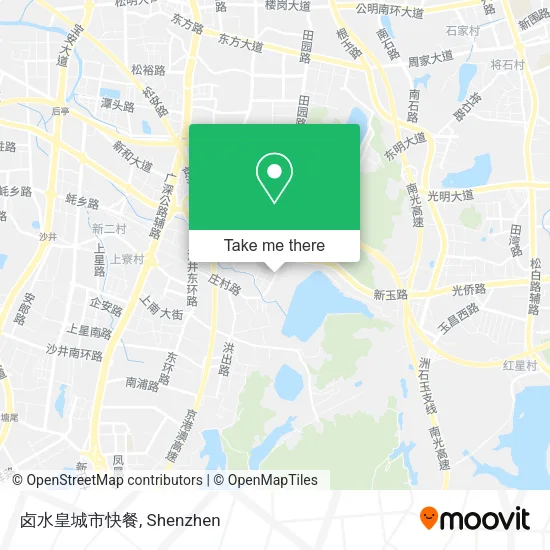 卤水皇城市快餐 map