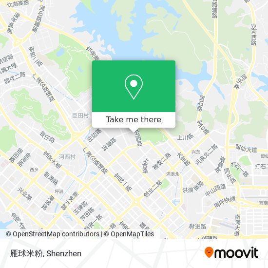 雁球米粉 map