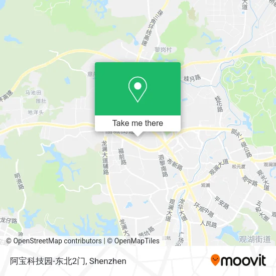 阿宝科技园-东北2门 map