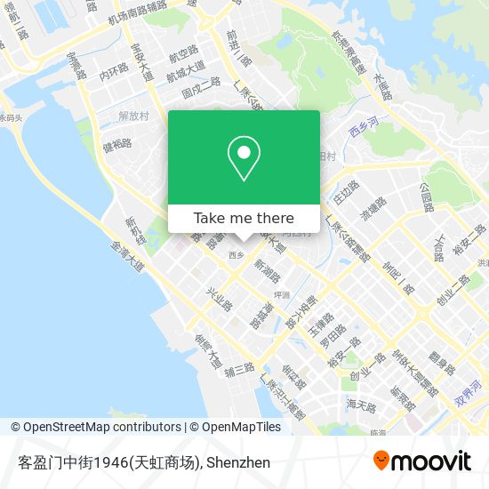 客盈门中街1946(天虹商场) map