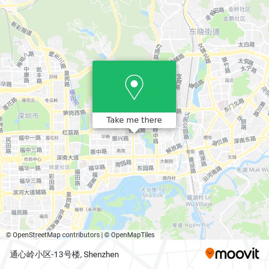 通心岭小区-13号楼 map