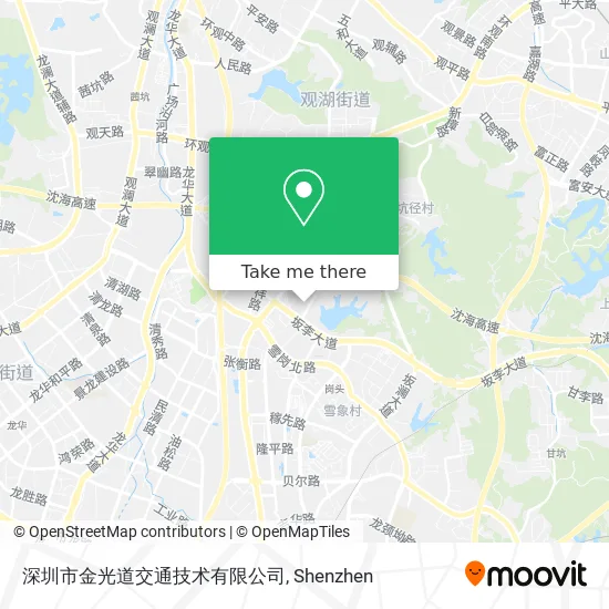 深圳市金光道交通技术有限公司 map