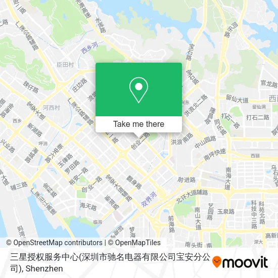 三星授权服务中心(深圳市驰名电器有限公司宝安分公司) map
