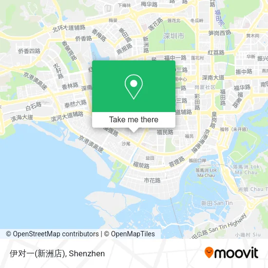 伊对一(新洲店) map