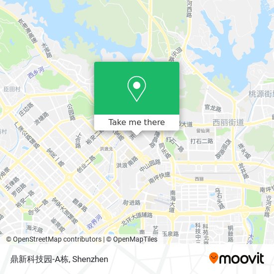 鼎新科技园-A栋 map