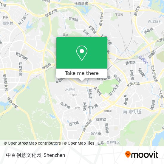 中百创意文化园 map