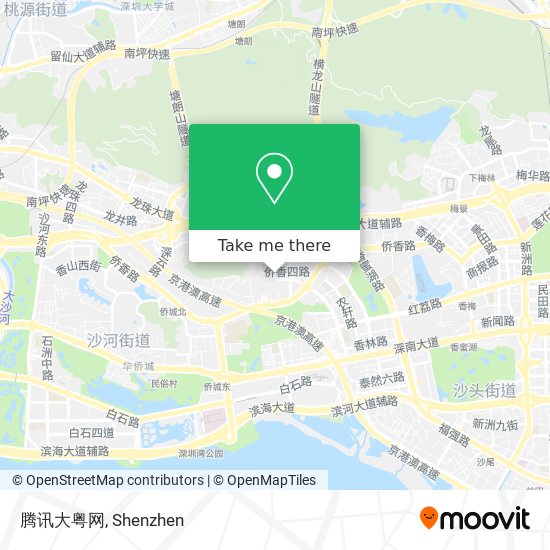 腾讯大粤网 map